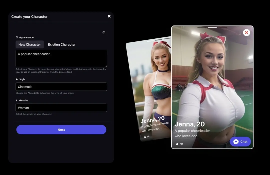 Chat with AI screenshot